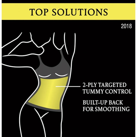 MAIDENFORM Comfort Devotion black firm control layering shaping tank top NWT - Picture 3 of 10